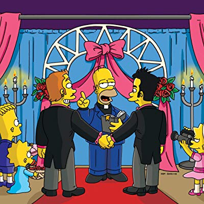 Moe Szyslak, Chief Wiggum, Carl, Lou, Comic Book Guy, Apu, Apu Nahasapeemapetilon, Cletus, Carl Carlson, Kirk Van Houten...