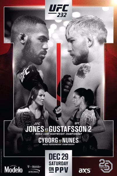 UFC 232: Jones vs Gustafsson 2