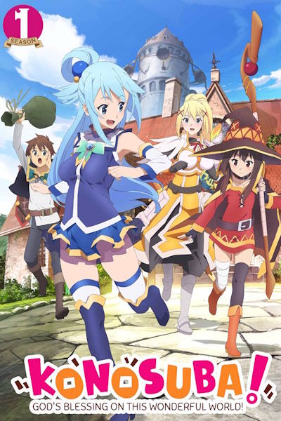 Konosuba Gods Blessing on This Wonderful World (Kono subarashii sekai ni shukufuku o) - Season 1 [Sub: Eng]