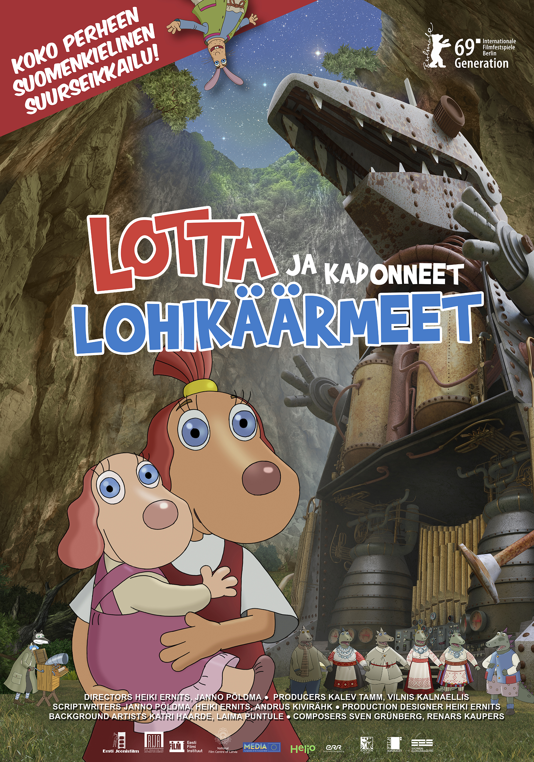 Lotte ja kadunud lohed [Audio: Estonian]